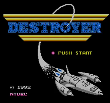 Destroyer (Asia) (En) (Mega Soft) (Unl) screen shot title